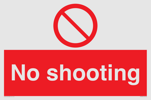 No shooting
